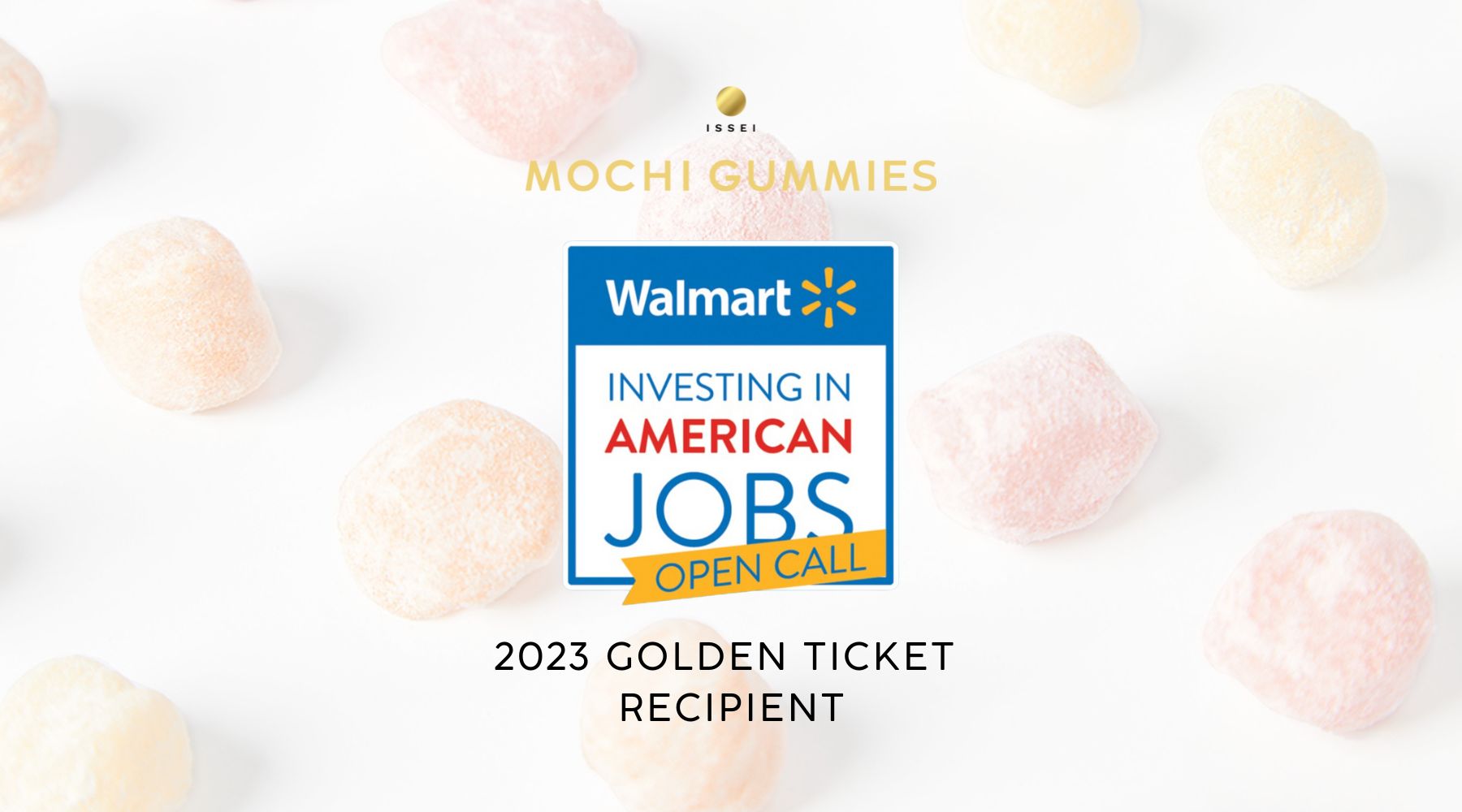 We are one of Walmart's Golden Ticket Recipients!