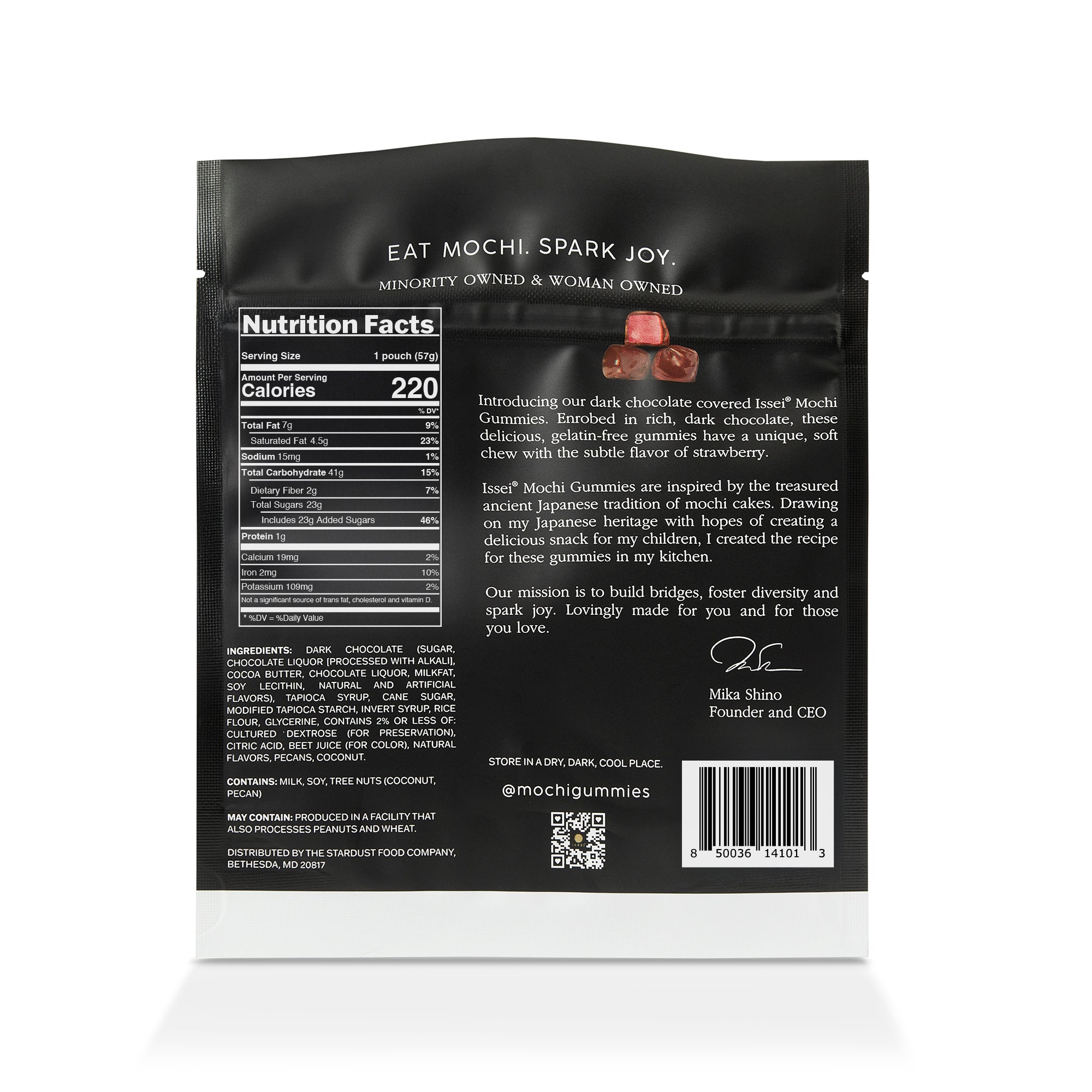 Dark Chocolate Covered Strawberry – 2 oz (6-Pack)