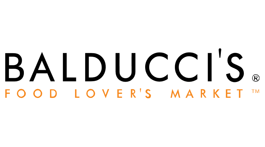 Balducci's Food Lover's Market logo with 'BALDUCCI'S' in large black letters and 'FOOD LOVER'S MARKET' in orange text on a white background.